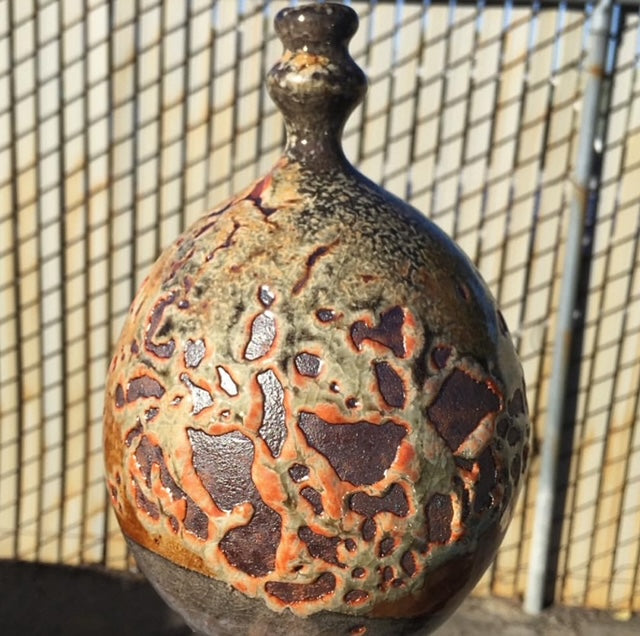 Medium Drip Glaze Bottle