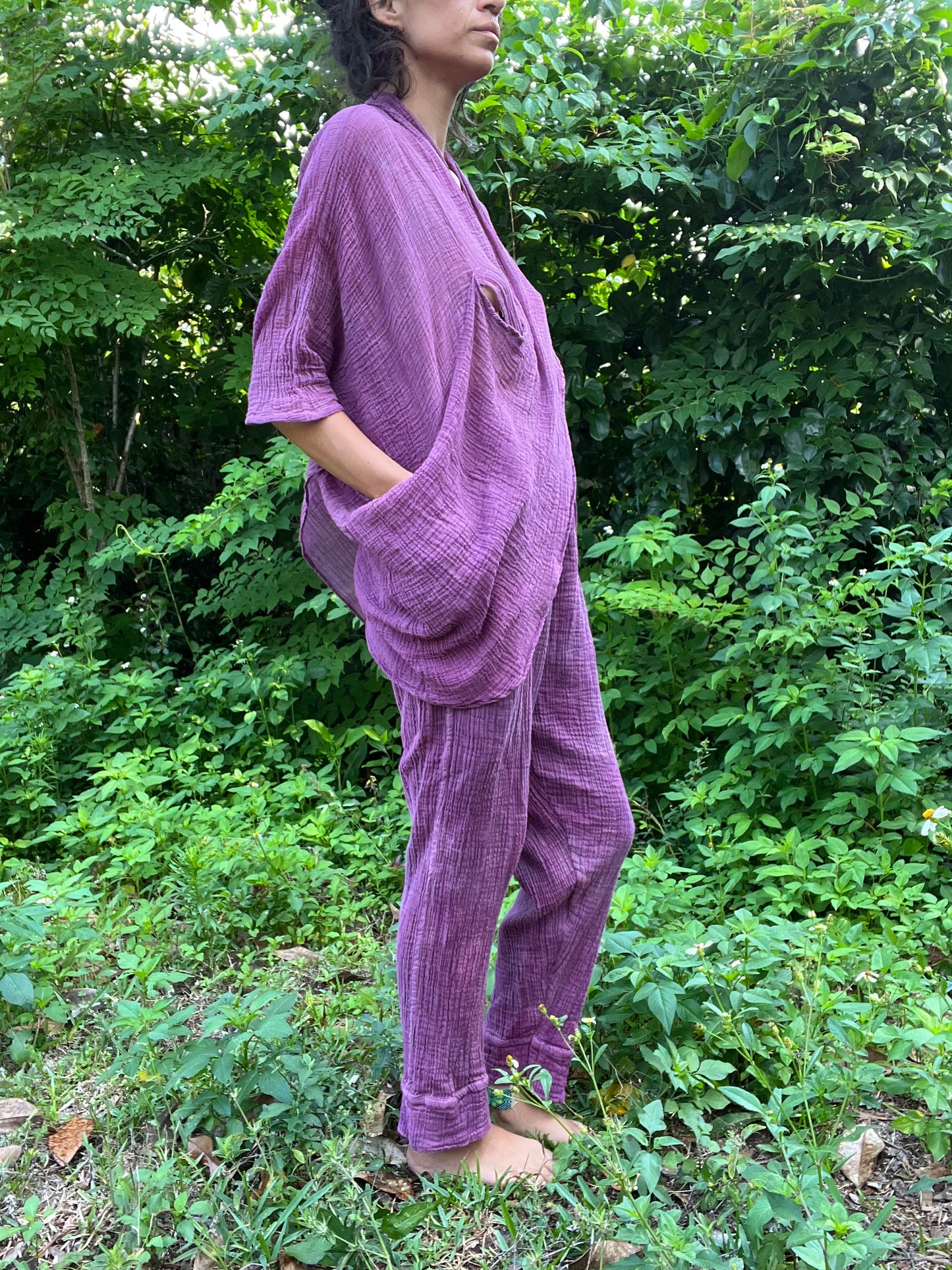 Raspberry Lilac Pant + Deep Pockets