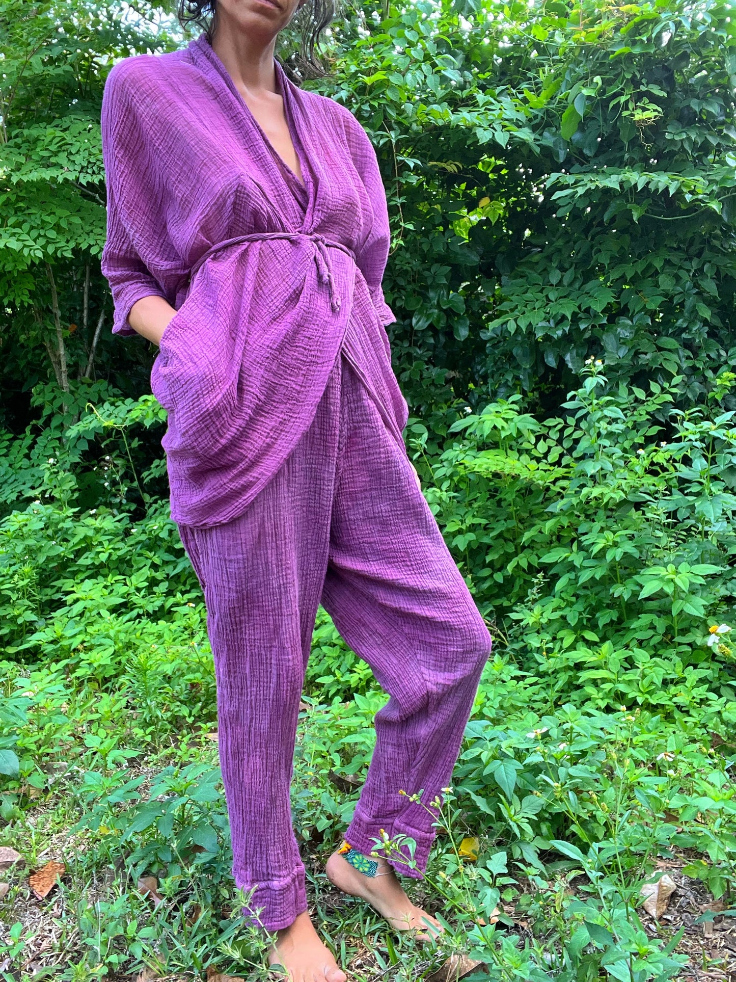 Raspberry Lilac Pant + Deep Pockets