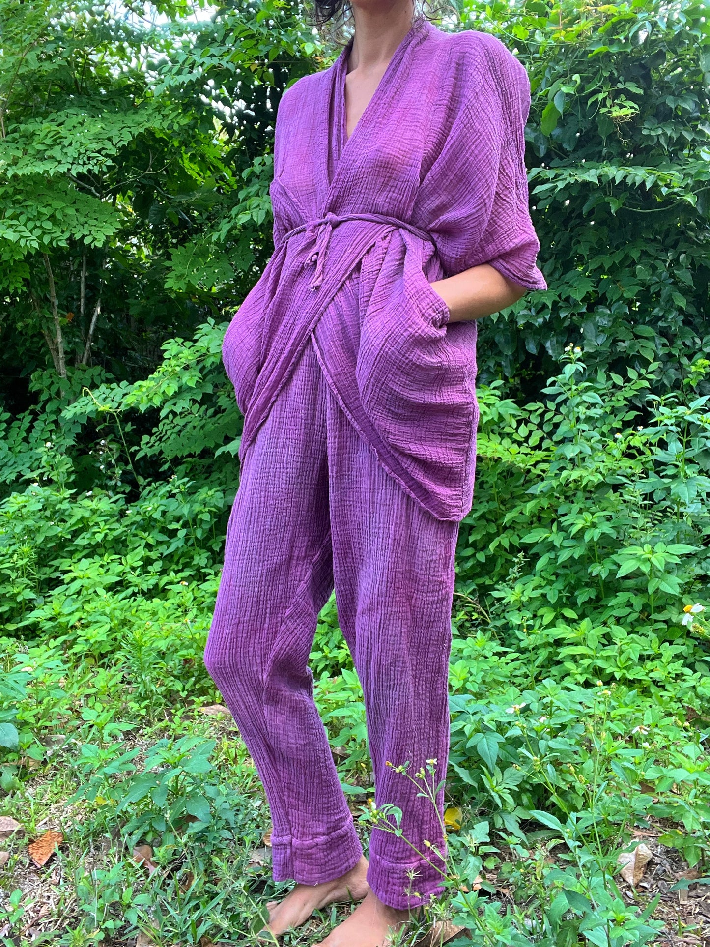 Raspberry Lilac Pant + Deep Pockets