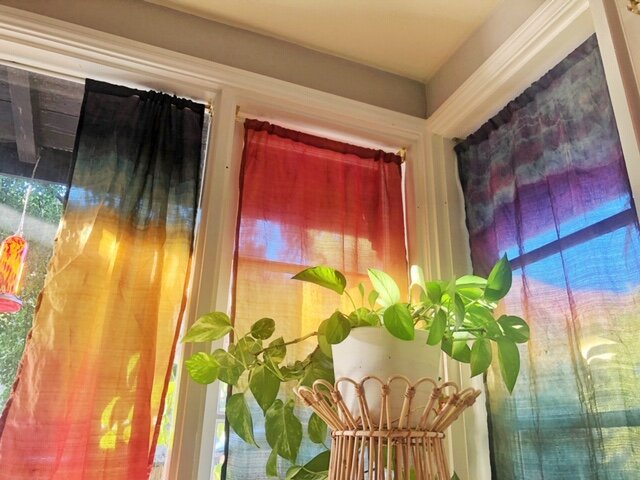 botanical dyes, artisan made, eco friendly clothing material, sustainable designers, ahimsa silk fabric,cool wall tapestries,tapestry rainbow,vertical wall hanging tapestry, vibrant wall art, pomegranate dye, indigo aesthetics, dark indigo color, indigo landscape, natural dyed fabric , chromotherapy colors, cochineal colour, rainbow aesthetic, plants used for dyes, Prismatic, happy color, spectrum,