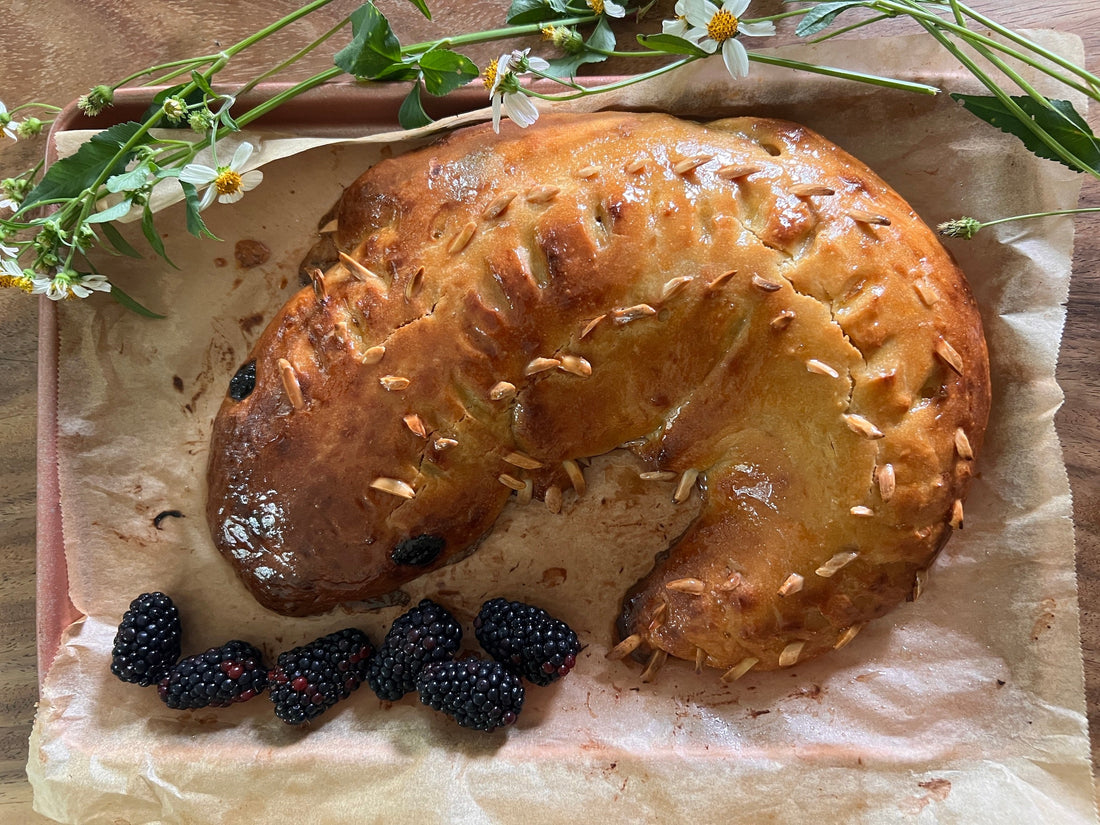 Organic Einkorn Dragon Bread - Sourdough Hawaiian Style