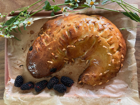 Organic Einkorn Dragon Bread - Sourdough Hawaiian Style