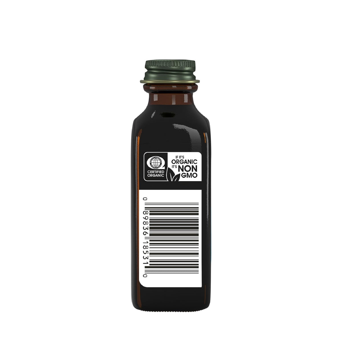 Simply Organic Pure Madagascar Vanilla Extract, 2-Ounce Glass Jar, Certified Organic, Sugar-Free Flavor For Smoothies