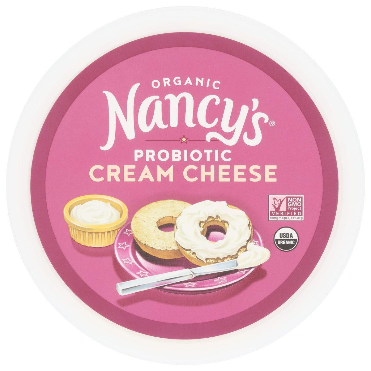Nancys Yogurt Organic Probiotic Cream Cheese, 8 OZ